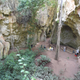 View of the site at Panga ya Saidi cave.